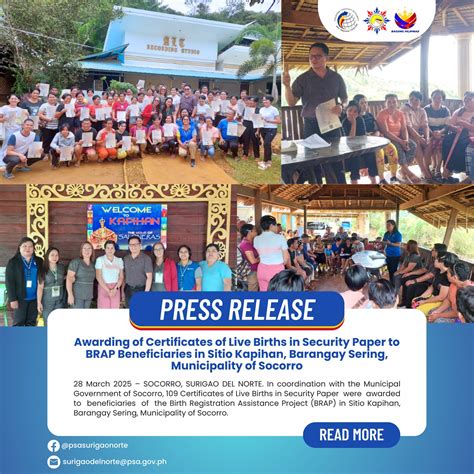 PSA Surigao Del Norte Directory .